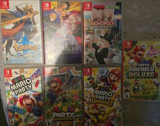 Nintendo switch Game cases only