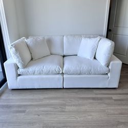 White Cloud Couch Sectional Sofa (NEW)