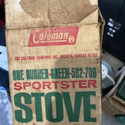 Coleman Single Burner Stove 