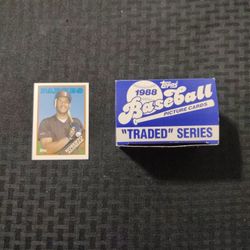 1988 Topps Traded Baseball Complete Set