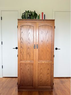 Computer Cabinet Armoire Desk
