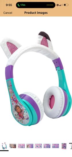 Gabbys Dollhouse Bluetooth Headphones