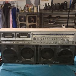 Vintage sharp, GF777 boombox