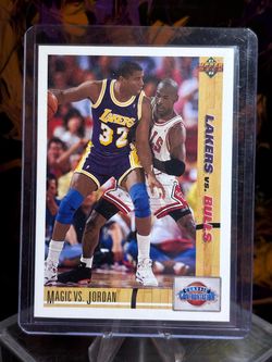 1991-92 Upper Deck Magic vs. Jordan Classic Confrontation Card