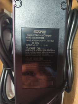 Scooter chargers