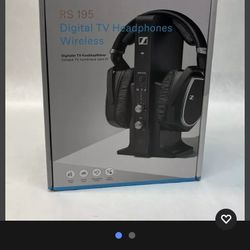 WIRELESS HEADPHONES, NEW IN BOX. TOP BRAND