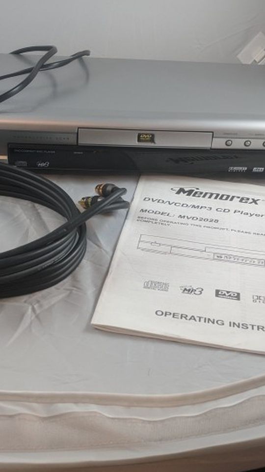 Memorex DVD/VCD/MP3 CD player