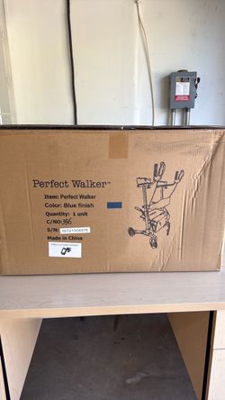 Perfect Walker Rollator – Blue Finish