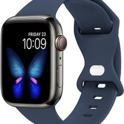 Silicone Band Compatible with Apple Watch