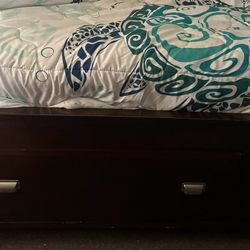 Twin Platform Bed With 3 Drawers