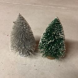 Bottle Brush Christmas Trees – Set of 3 (Holiday Décor)