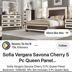 Bedroom Set Sofia Vergara 