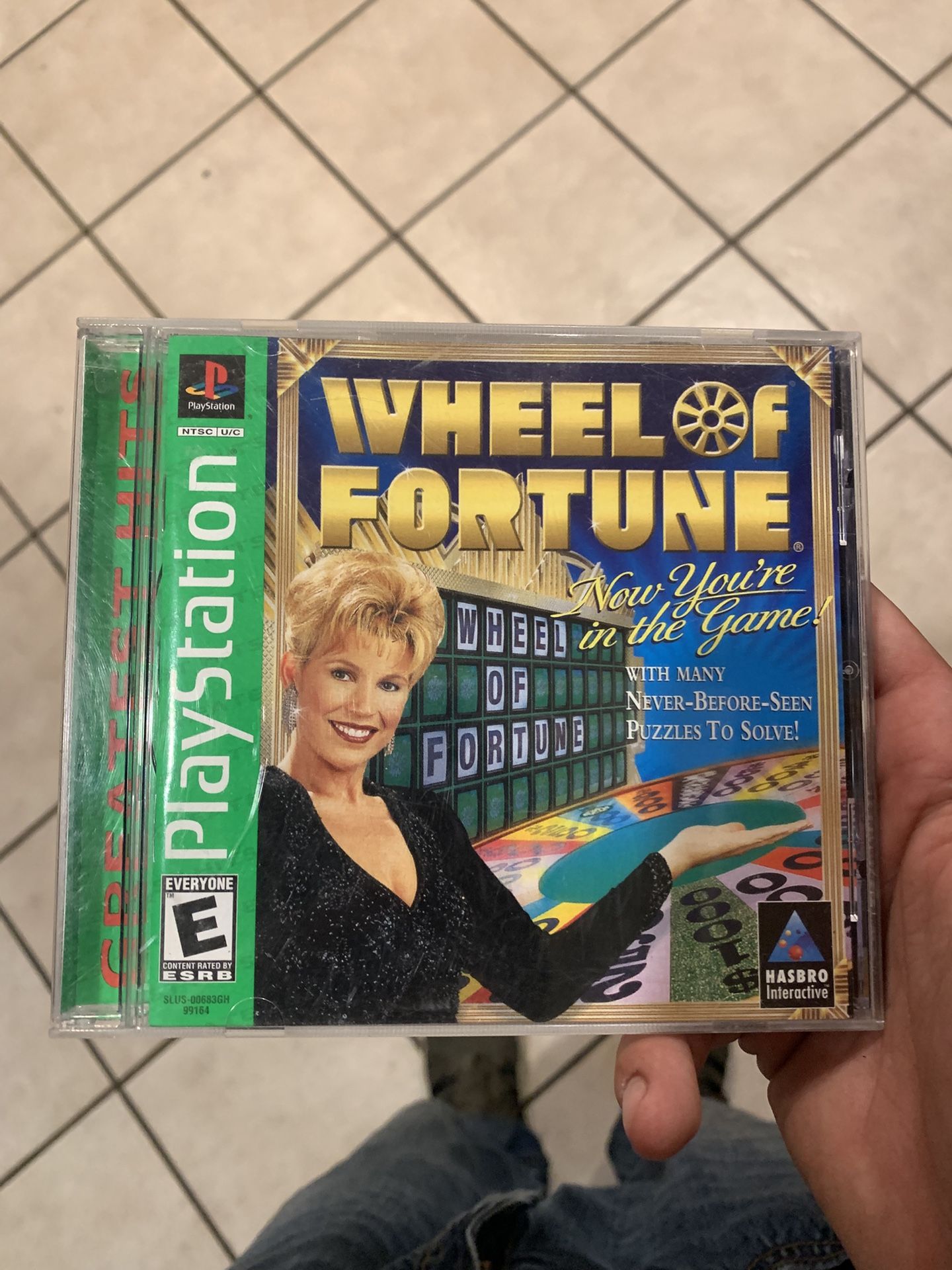 PlayStation 1 Ps1 - Wheel Of Fortune Complete Greatest Hits Game