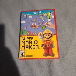 Super Mario Maker (Nintendo Wii U, 2015) 
