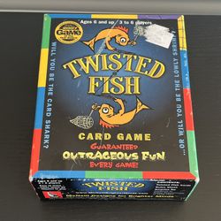 Twisted Fish Card Game McNeill Designs Brighter Minds Complete Ages 6+ Years