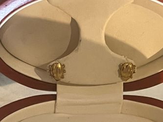 Lady Bug Stud Earrings