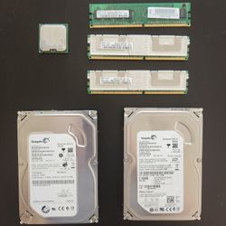 CPU/RAM/HDDs FOR SALE