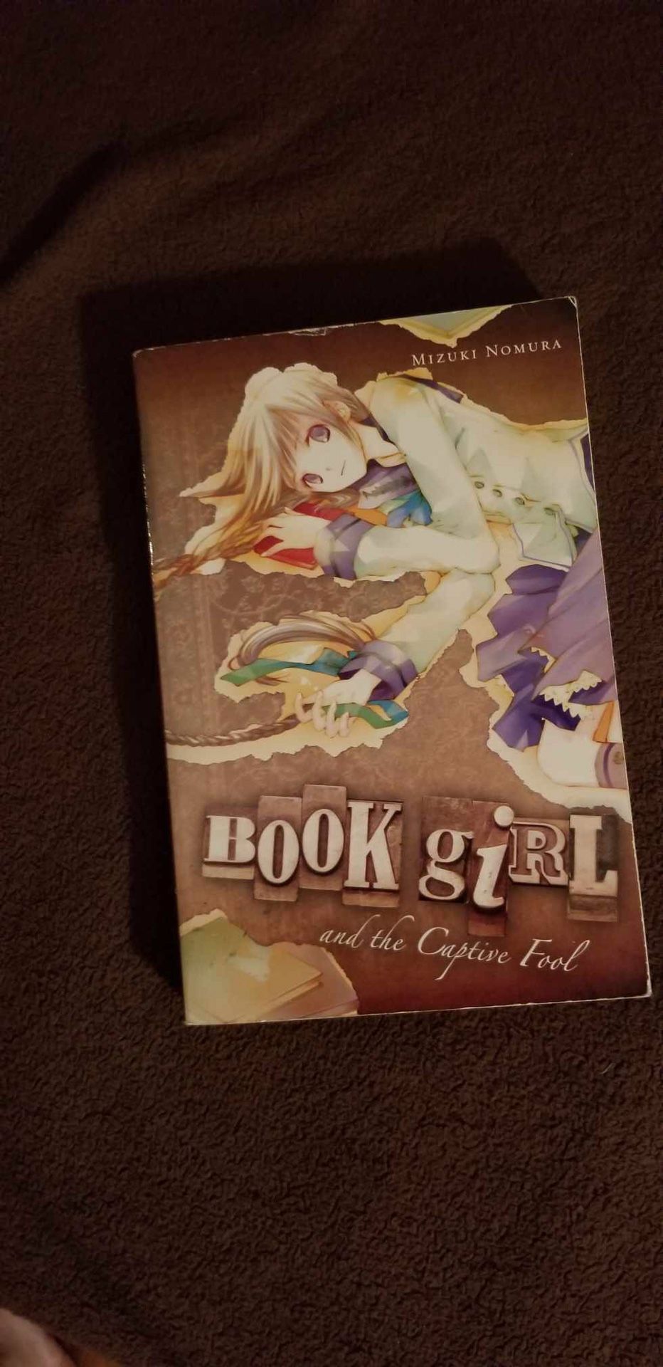 Book Girl and the Captive Fool Manga by Mizuki Nomura