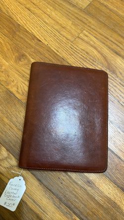 Franklin Covey leather date book
