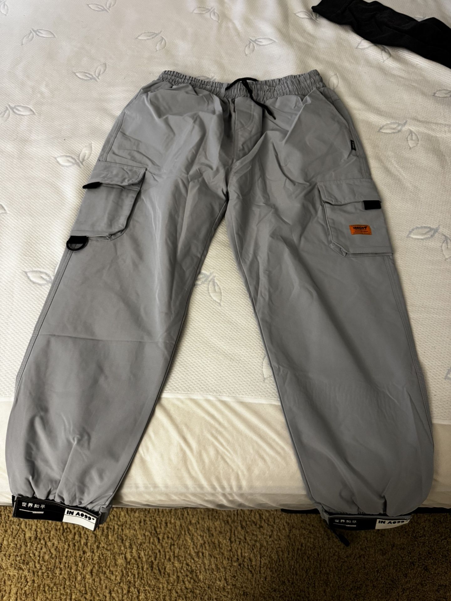 Grey Rave Pants