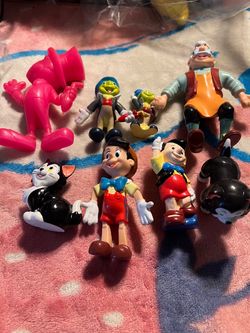 Disney Pinocchio Character Figure Lot
