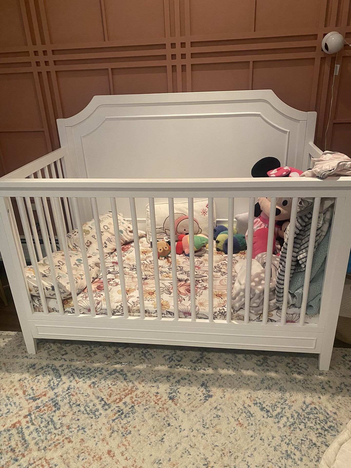 White Delta Convertible Crib