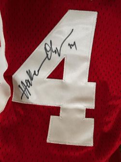 Signed jersey hakim