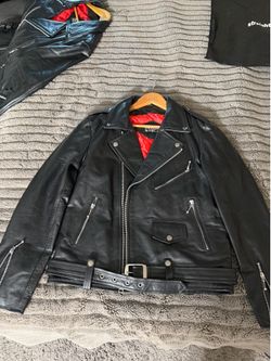 Leather jacket