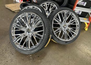 Chrome Chevy Wheels