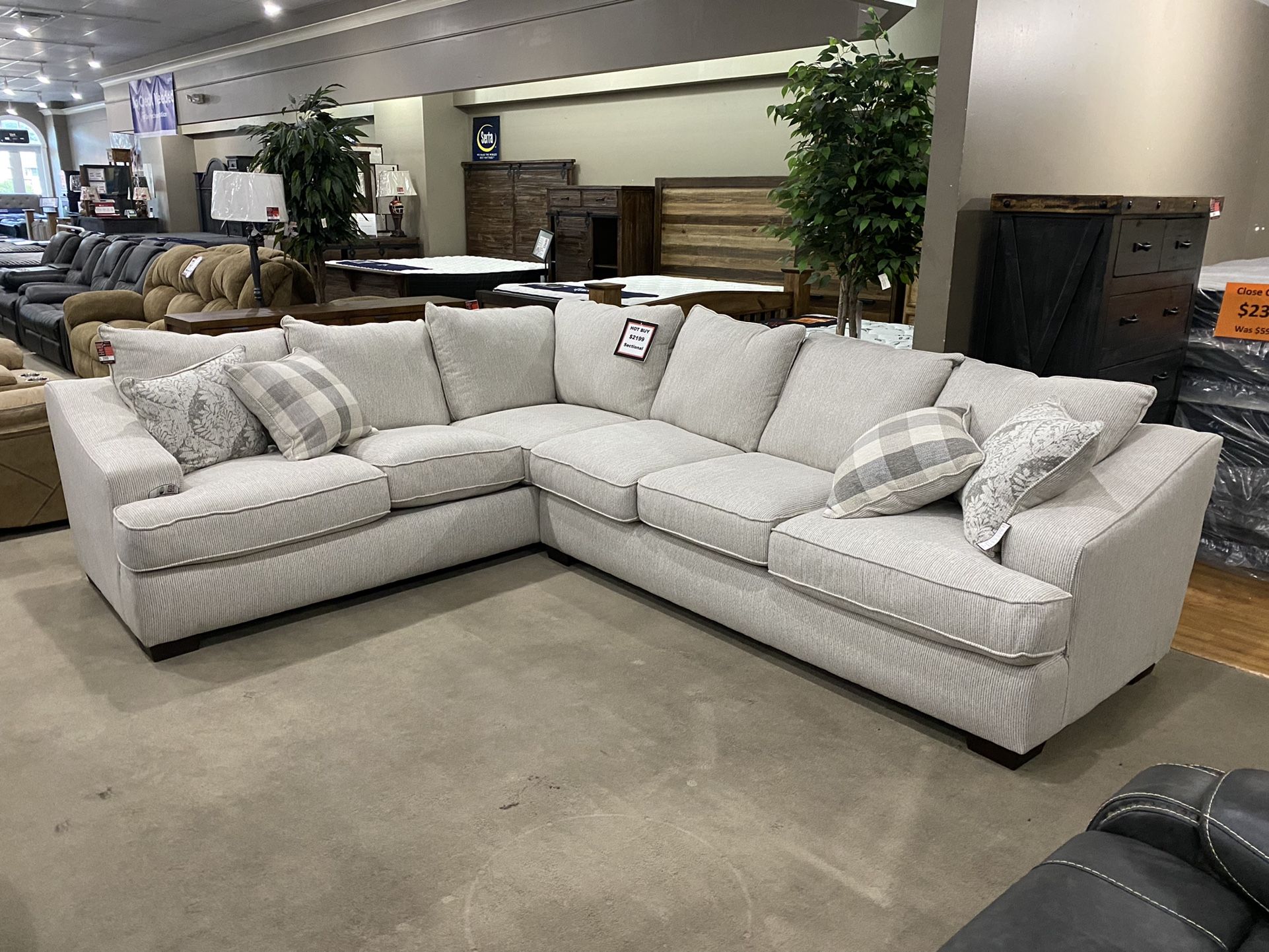 Large Sectional Now Only $1999.00!!