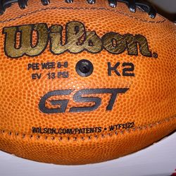 Wilson GST Leather Pee Wee Football