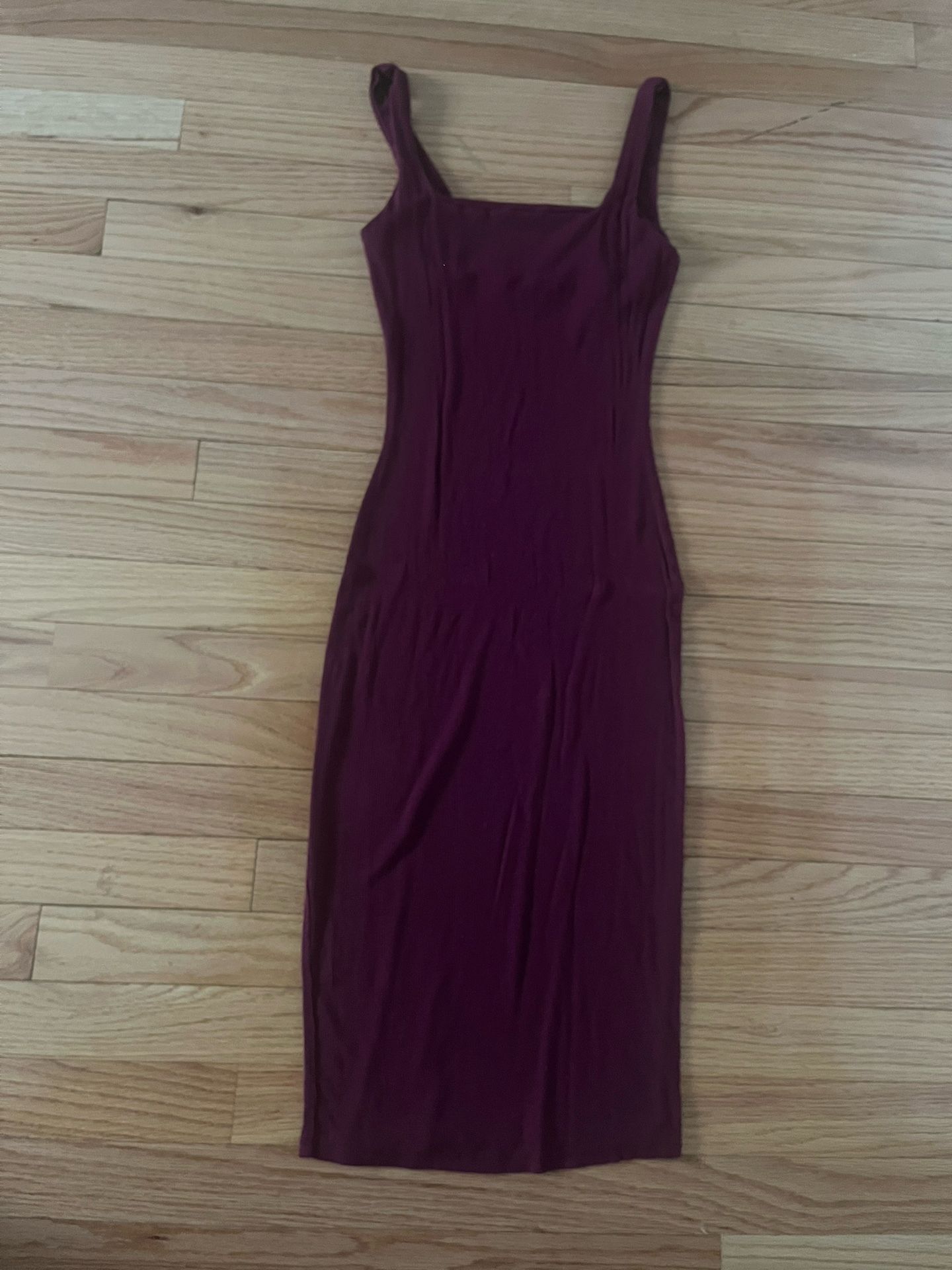 Maroon Dress
