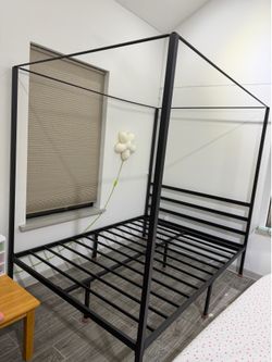 Full size. Canopy bed frame.