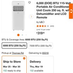 LG 3-IN-1 AIR CONDITIONER 