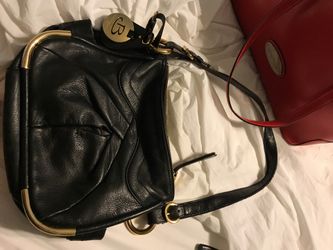 Black leather purse 20.00