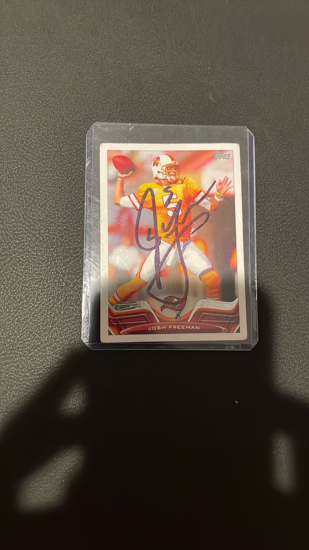 Hand Signed Josh Freeman 