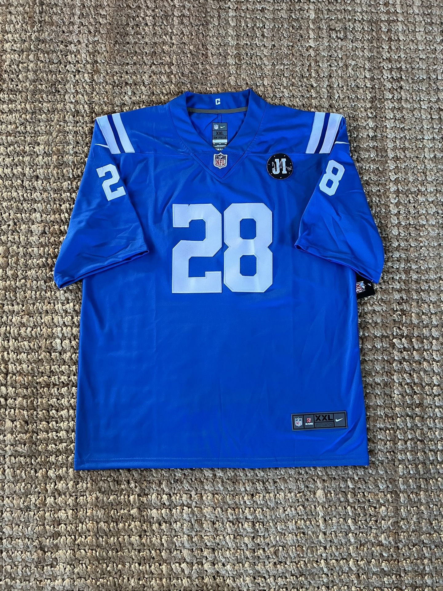 MENS JONATHAN TAYLOR INDIANAPOLIS COLTS JERSEY 2XL XXL