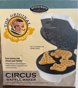 Restaurant Classics Circus Waffle Maker