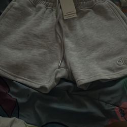 size Small Grey Alo Shorts 