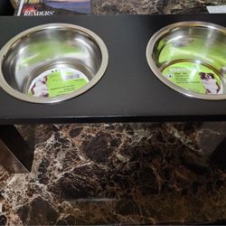 Handmade Elevated Dog Bowl Holder 