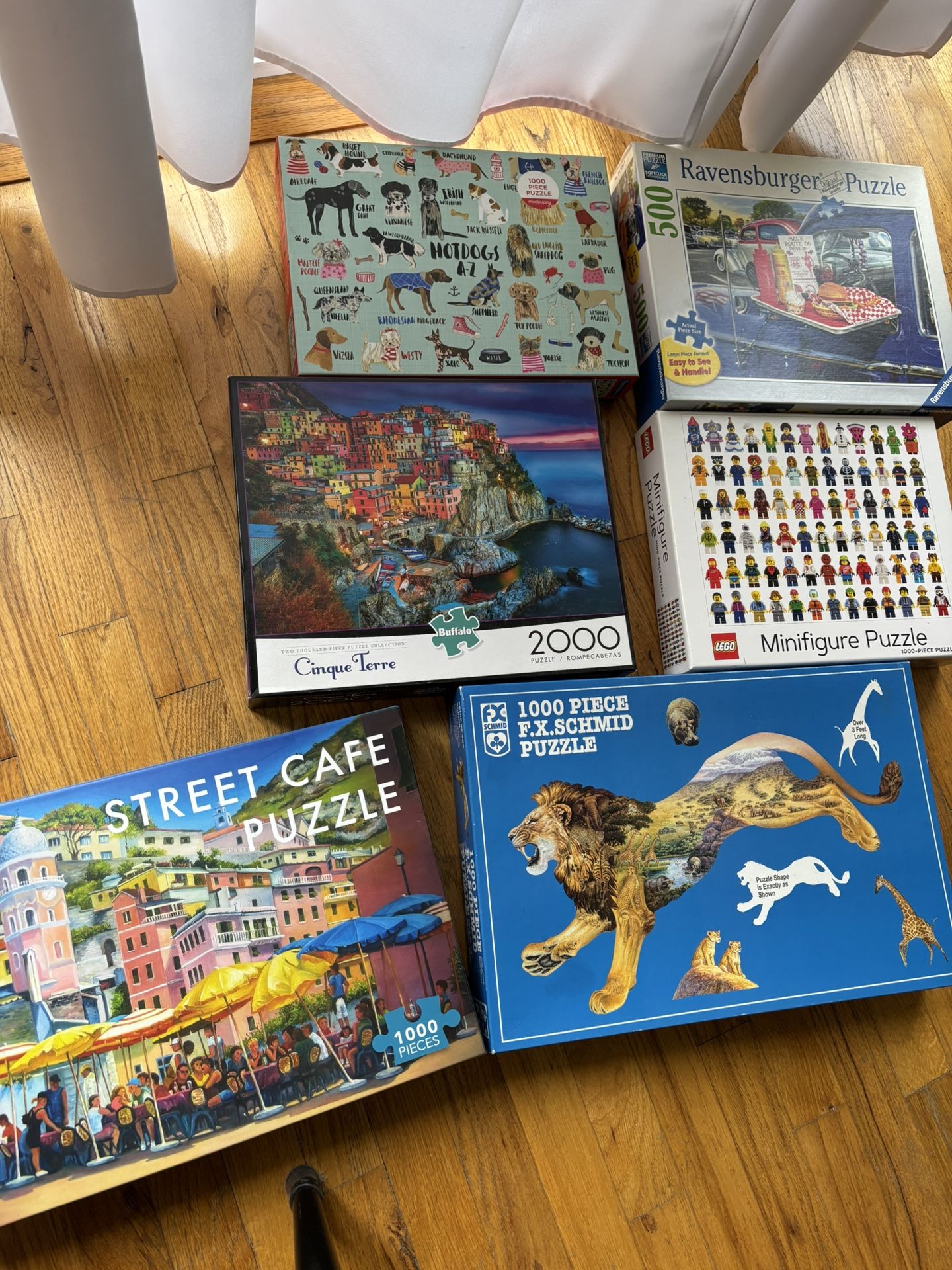 6 Assorted Puzzles -