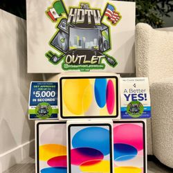 10.9” Apple iPad WiFi 64gb 10th Gen latest model floor model 