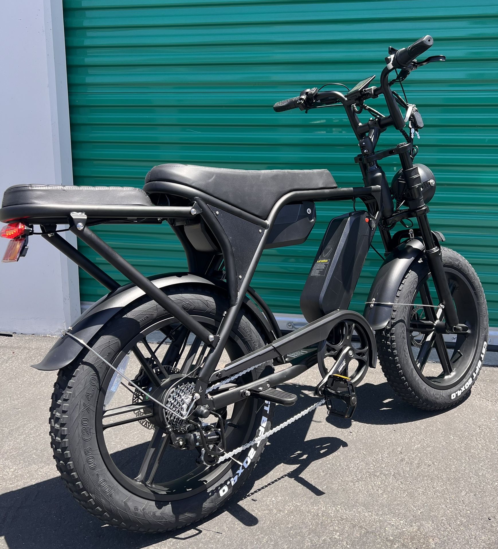 ✅ BRAND NEW- 1500W Motor (Peak Watt)Electric Ebike (Dual battery/Extended Seat) (Retro Style) ⚡️🚀32mph Top Speed/60+ Mile Range