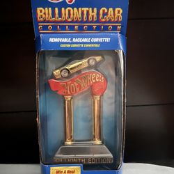 Hot Wheels Billionth Car Convertible Corvette
