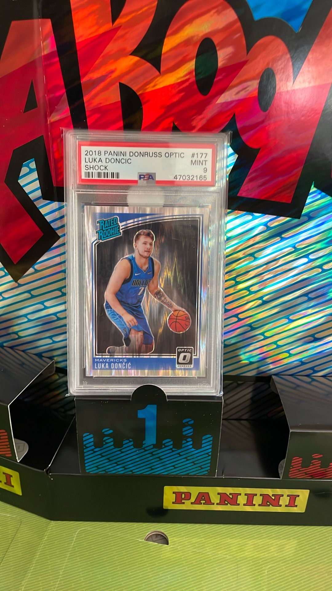 2018 Donruss Optic Luka Doncic PSA 9