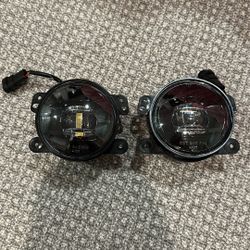18-23 Jeep Wrangler Led Fog Lights