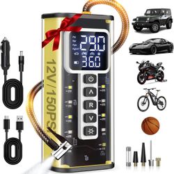 Tire Inflator Portable Air Compressor