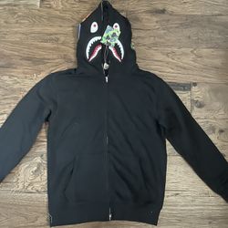 Black Bape Hoodie Large New