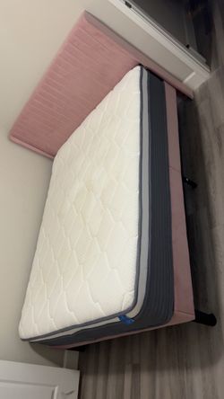 Moving sale queen bed and mattress