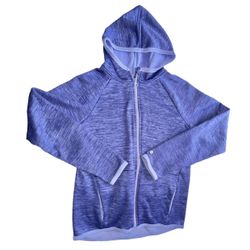 Champion Fleece Lined Hooded Zipper Jacket XL 14/16